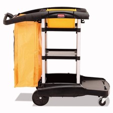 Rubbermaid Commercial 9T7200BK High Cleaning Cart - BLK New