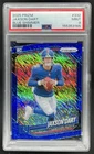 2025 Panini Prizm Jaxson Dart RC Blue Shimmer Rookie #/35 Giants PSA 9