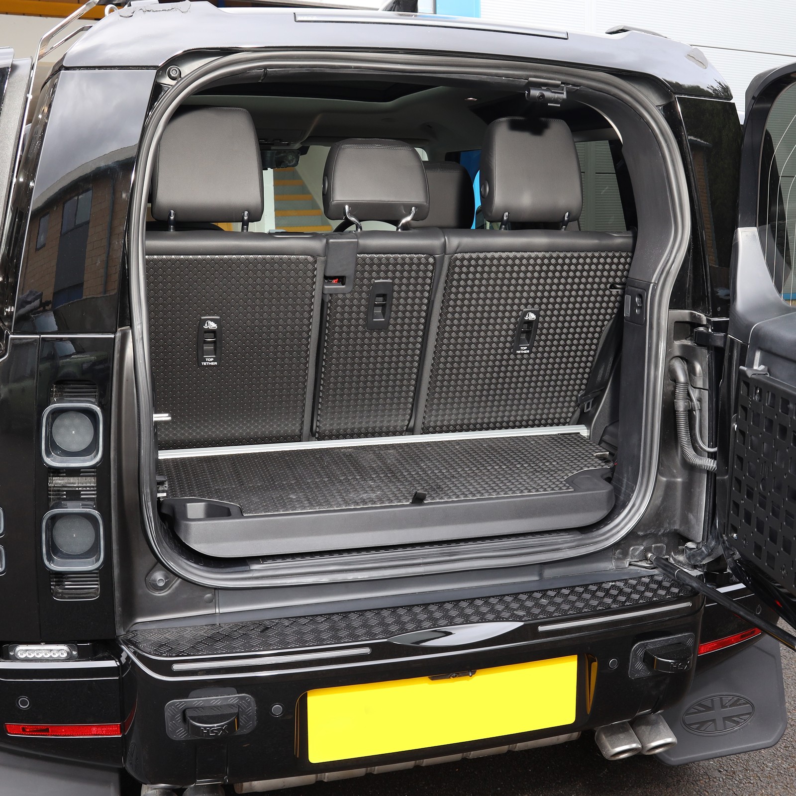 Land Rover Boot Defender Box Raised Boot Floor Stowage Box for Land Rover for New Defender L663 90 ...