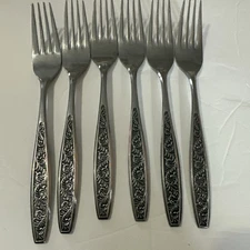 Hanford Forge Stainless Steel DELPRADO DEL PRADO 6 Dinner Forks