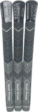 Golf Pride Multi-Compound Cord Plus 4 Jumbo Grip (Black/Gray) SET OF 3