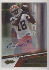 2010 Absolute Memorabilia Spectrum Gold Signatures Carlton Mitchell Auto 0f6