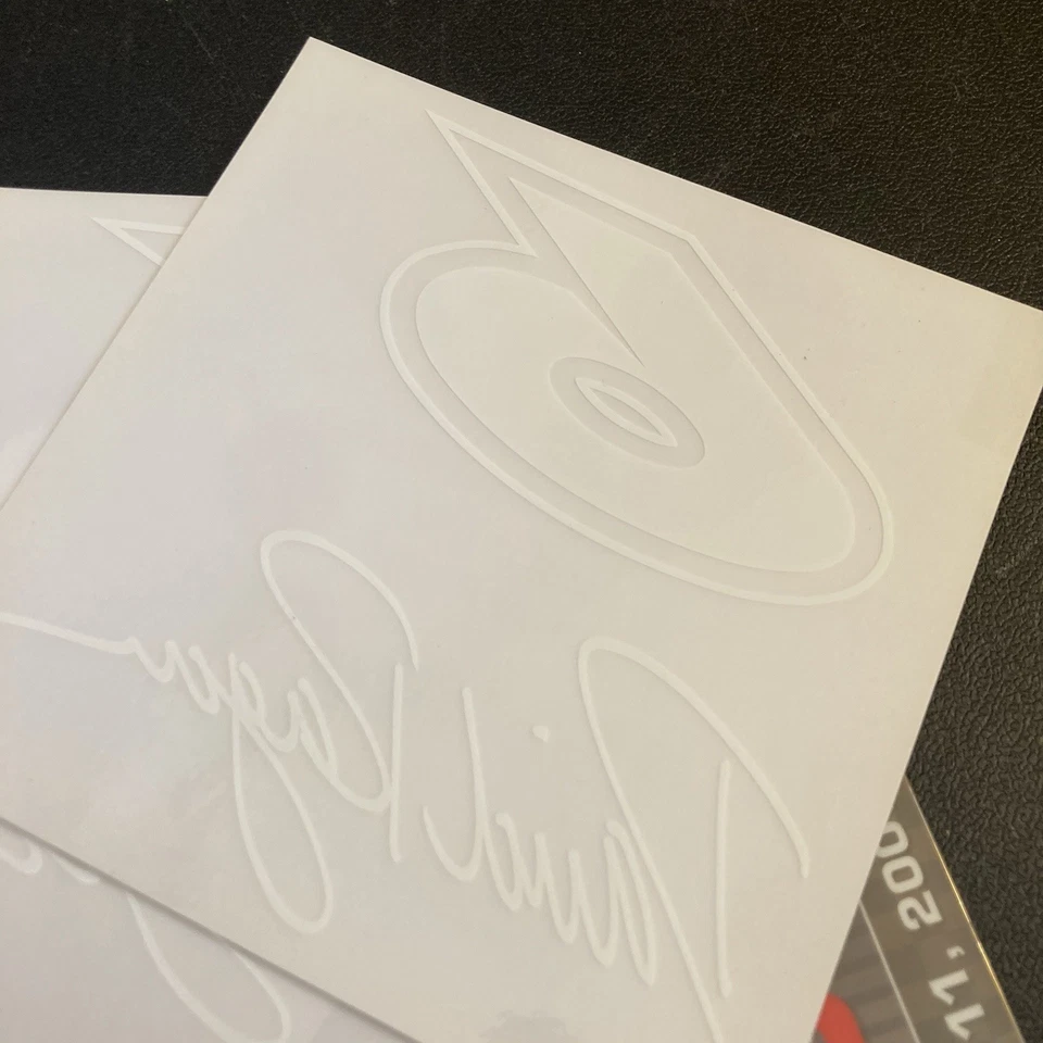 Calcomanías exclusivas David Ragan #6 5 tarjetas AAA de Las Vegas Motor Speedway 3/11/07 2x Foto 2 de 4