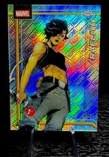 2026 Topps Chrome Marvel Comics #142 Raelith (Debut) Logofractor /61 Logo