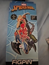 Figpin Marvel Spiderman Quest Hyper Rare Spiderman Unclaimed 