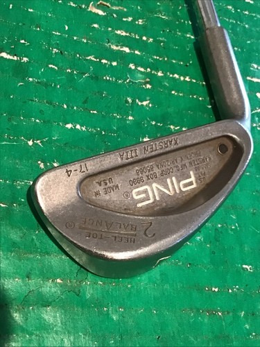 Ping Karsten 1 Black Dot Single 2 Iron w/ ZZ Lite Steel Shaft LH Original Grip - Picture 2 of 10