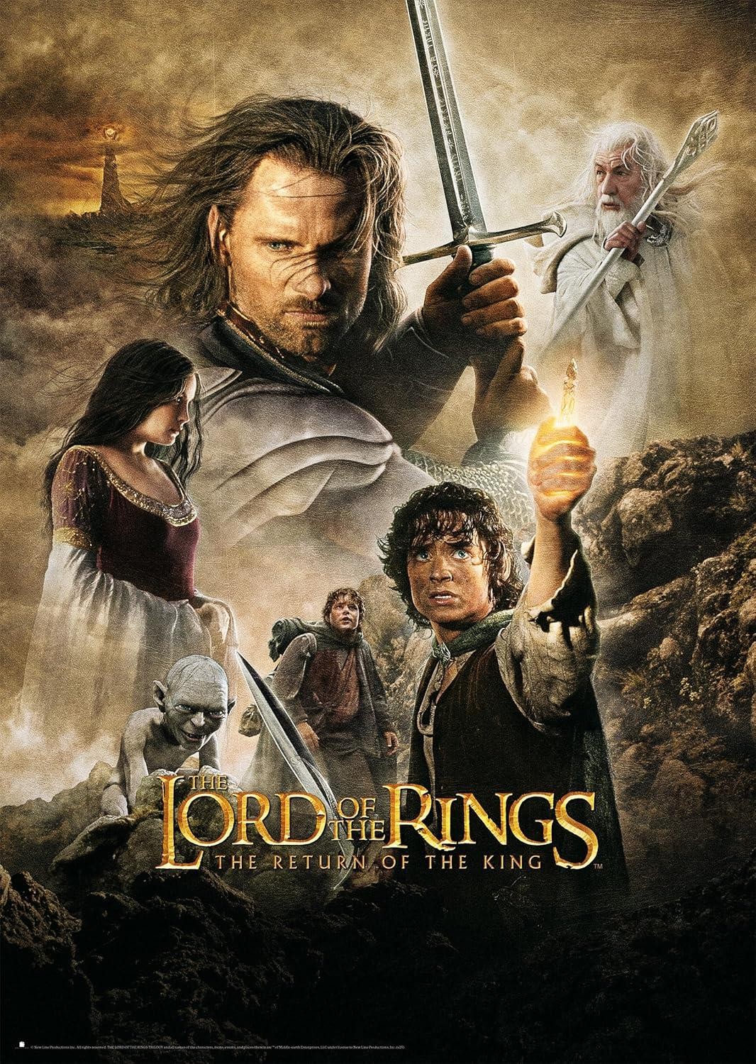 Schmidt The Lord of the Rings The Return of the Ring Jigsaw Puzzle 1000 Pieces