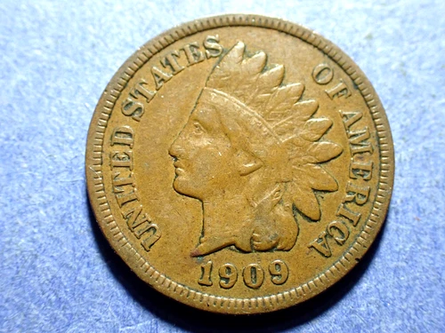 1909 Indian Cent  VF