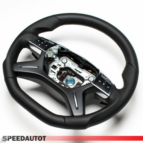 Volant PLAT cuir MERCEDES W166 W204 W212 W246 W463 ML Echange standard - Imagen 4 de 6