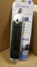 SURGE PROTECTOR NEW GE 7 OUTLET 1545 JOULES 4FT POWER CORD NEW