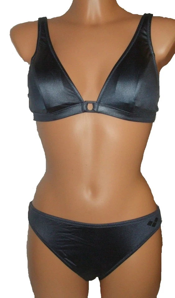 Arena LYTON Damen Bikini Badeanzug deep grey 34 36 40