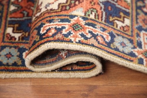 Ivory Heriz Serapi 2x3 Small Indian Rug Hand-knotted Wool - Picture 7 of 12