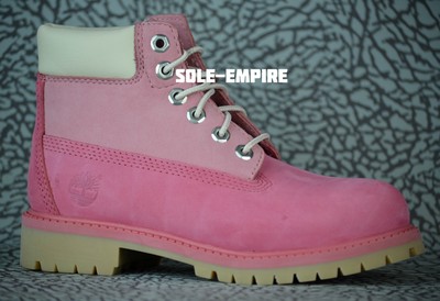 youth pink timberland boots