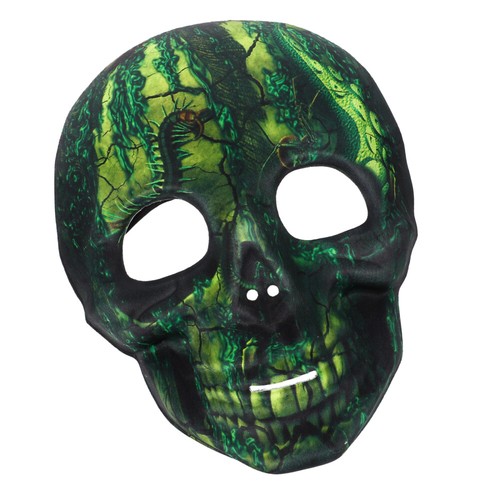 Maschera Teschio Halloween Maschere per Uomo Donna Uomo Carnevale Giorno dei Morti - Foto 5 di 12