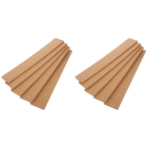 2 Pack Natural Frameless Strip Cork Announcement Board Strips Office eBay