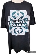 Breaking Benjamin Band T-Shirt Black Size L Rock Music