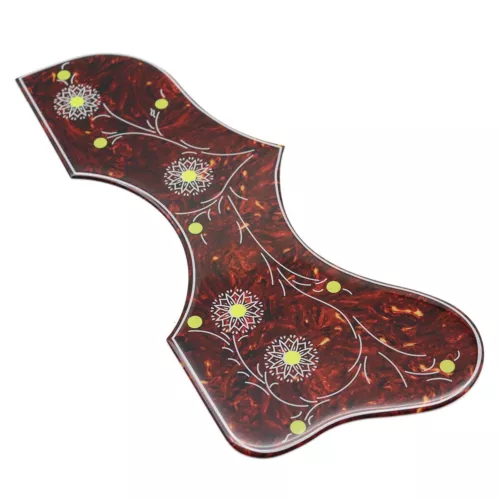 Thick Acoustic Guitar Pickguard for J200 SJ200 Acoustic Folk Guitar Red Tortoise
