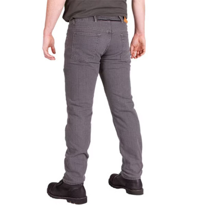 Route One Holborn Single Layer CE AA Motorcycle Motorbike Jeans Grey
