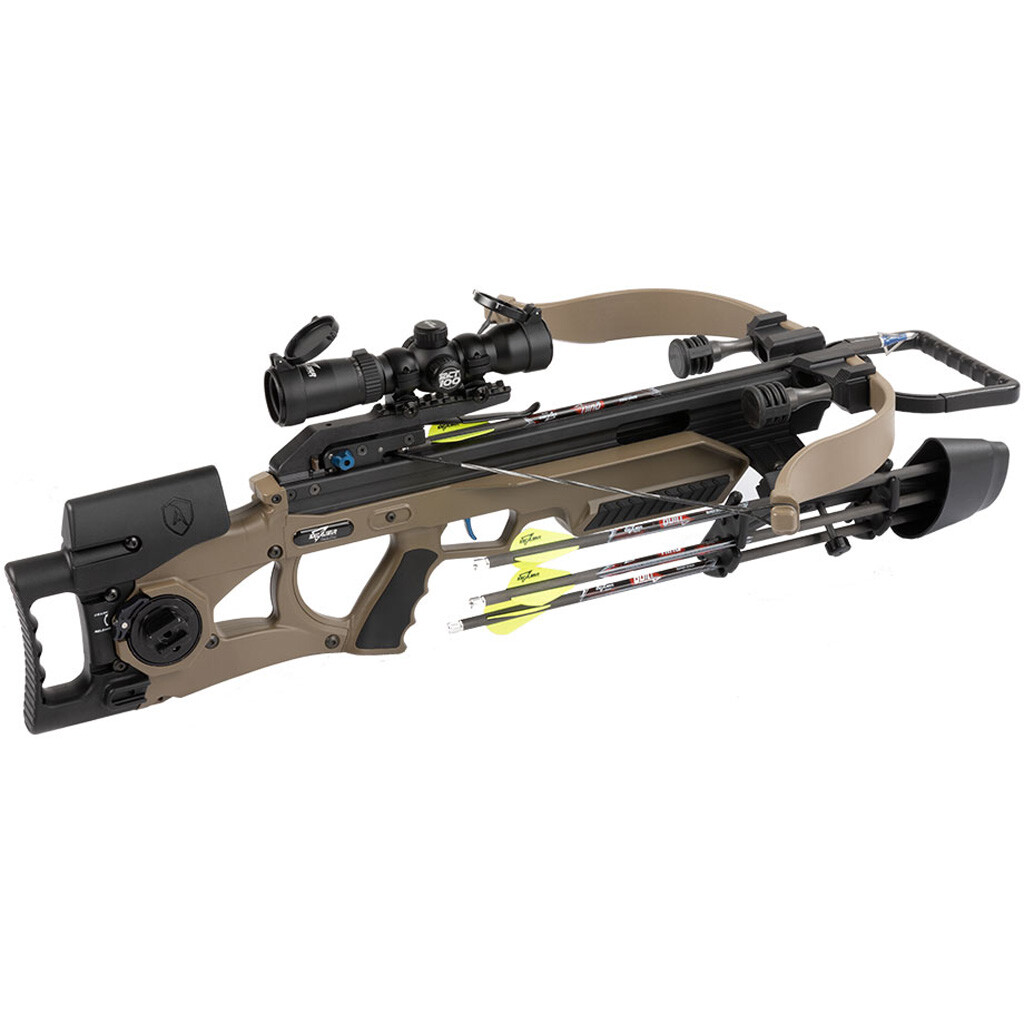 Excalibur Assasin Extreme Crossbow Package FDE w/ Tact100 Scope