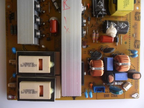 LG 42LH3000 Power Supply PCB EAX55357705/4 REV1.1 LGP42-09LA 3PAGC10001A-R - Picture 5 of 9