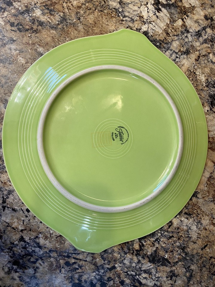 AMNH Fiesta Fiestaware Chartreuse Round Serving Tray eBay