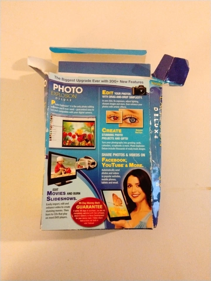 Photo Explosion Deluxe V5 Windows 7 8 XP Digital Photo Editing Software - Image 2 of 3