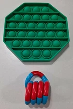 2 Pack Push Pop Popit and Tangle Fidget Toys Sku #22