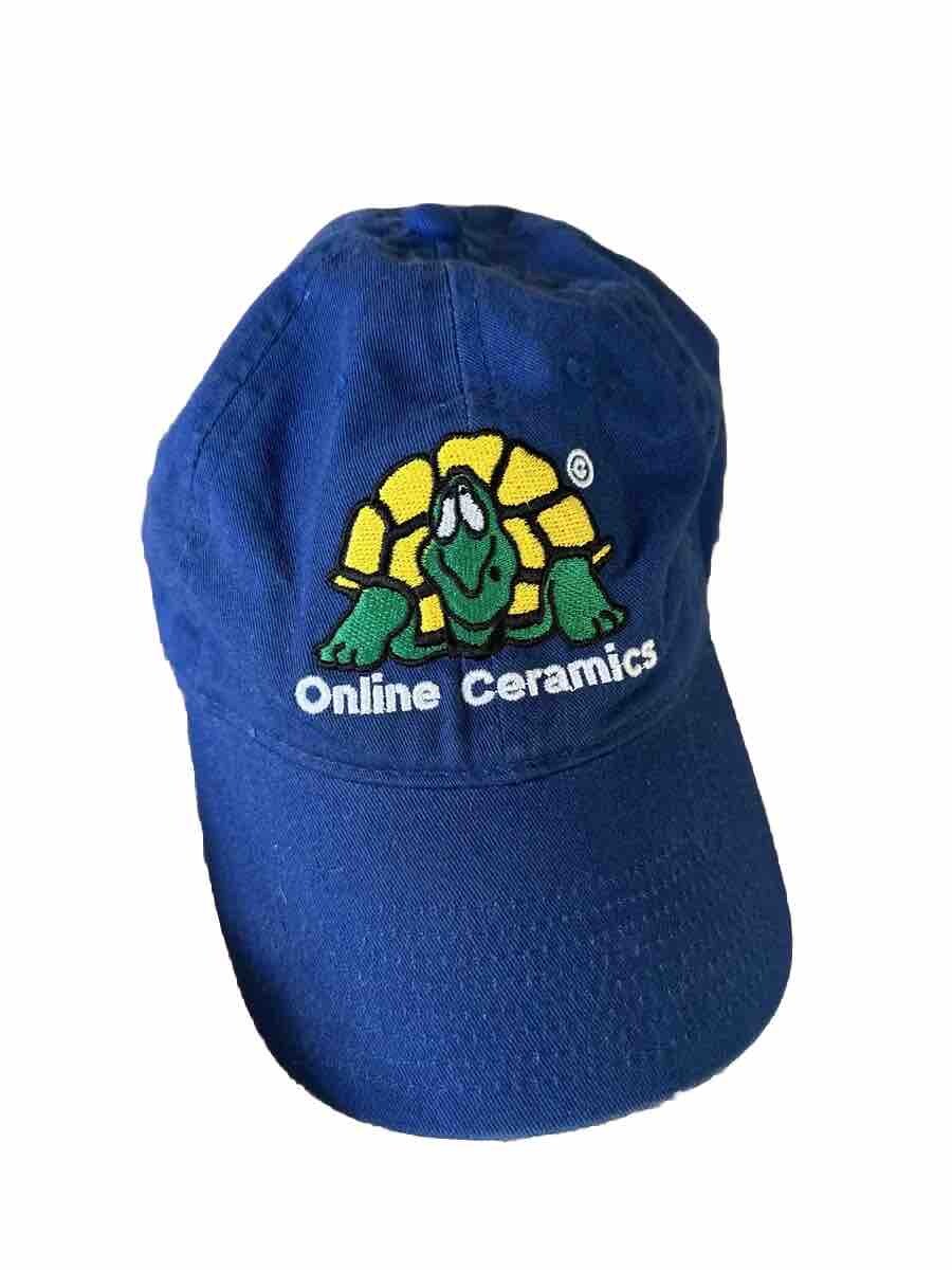 Online Ceramics Rare Turtle Logo Sold Out Blue StrapBack Dad Hat-image