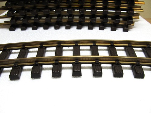 7 Pieces LGB G-Scale Curved Brass Track #1100 r600mm - Picture 6 of 10