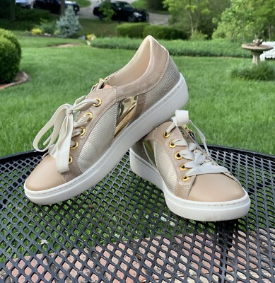 Ron White Ophelia Lace Up Leather Sneakers, EU Sz 39 or US Sz Retail  $395