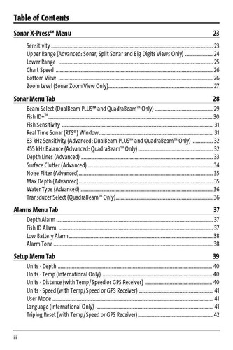 Humminbird Matrix 10 12 17 20 27 37 Operators Manual User Guide Instructions - Picture 5 of 6