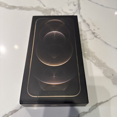 iPhone 12 Pro Max Gold 128GB - BOX ONLY