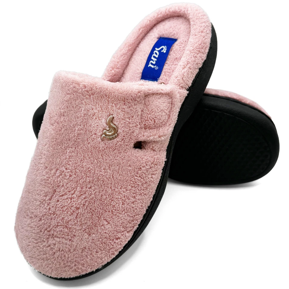 SANÌ PANTOFOLE DONNA INVERNALI CALDE CHIUSE REGOLABILI COMODE LEGGERE IN TESSUTO CASA