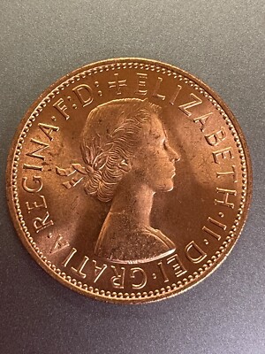RARE 1967 One Penny Coin Uncirculated | eBay UK