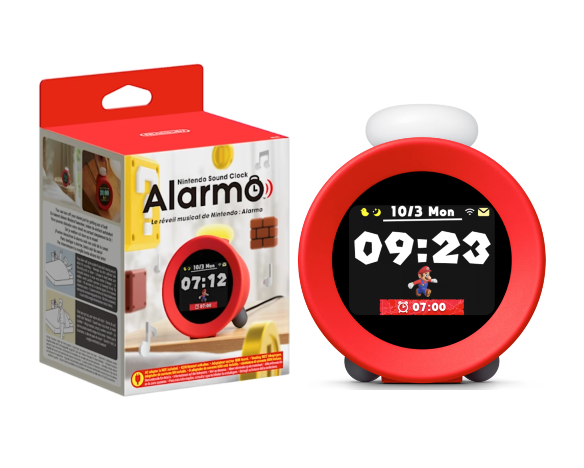 Nintendo Sound Clock Alarmo Alarm Clock UK / EU Version 