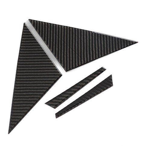 A Pillar Front Triangle Panel Trim Cover Carbon Fiber For Corvette C8 2020~2024 - Bild 7 von 12