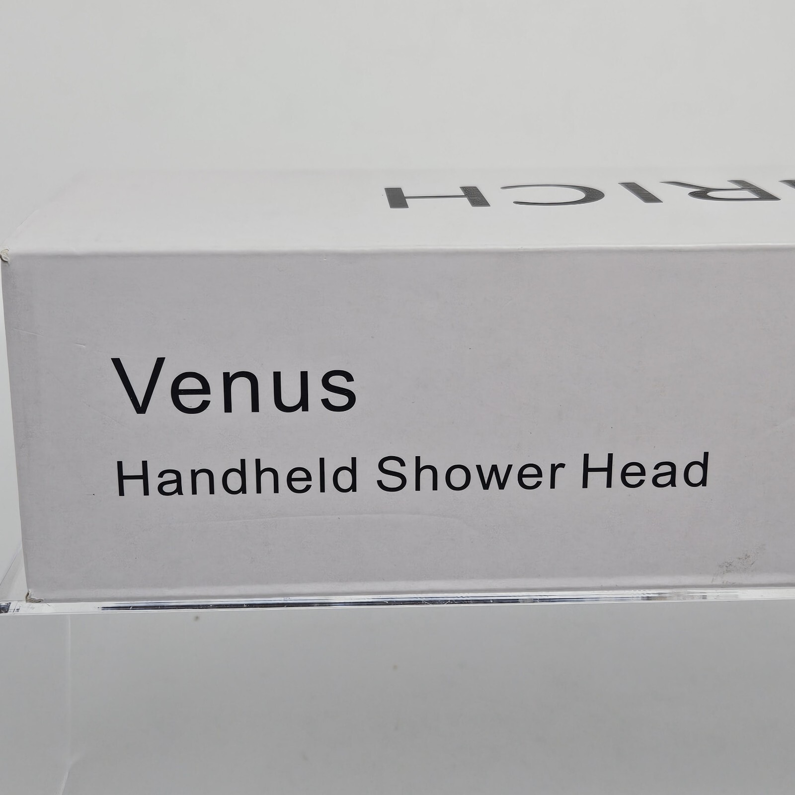 Grich Venus Handheld Shower Head 2.5 gpm 6 Spray Pattern Settings Chrome Finish