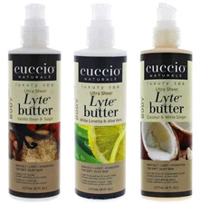 CUCCIO Naturale - Hands, Feet & Body Care Lyte Ultra Sheer Butter 8oz/237ml