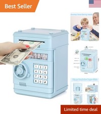 Kids Piggy Bank - High Quality, Password Protected, Money Saving Box, Automatic