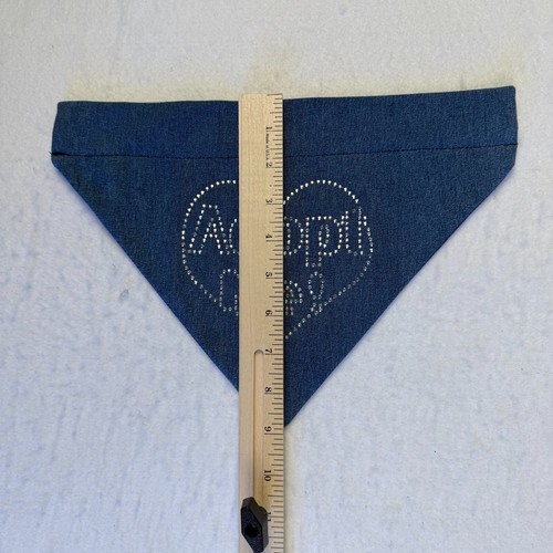 Adopt Me Lot of 6 Dog Collar Covers Bandanna Scarf No Choke Size Large Bling - Picture 10 of 13