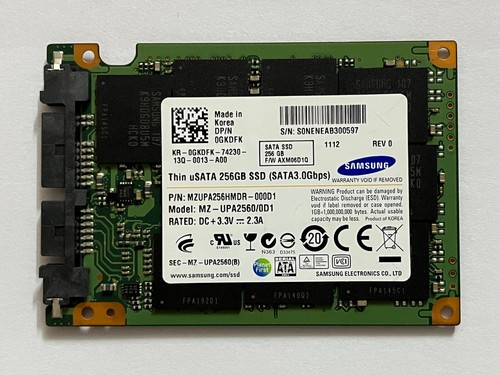 Samsung 1.8" Delgado uSATA 256GB MZ-uPA2560/0D1 SSD Micro-SATA PARA Laptop Thinkpad - Imagen 1 de 4