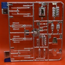 Hot Wheels AMT Monster Truck Chrome Shocks Supercharger Model Parts 1:25 New L2