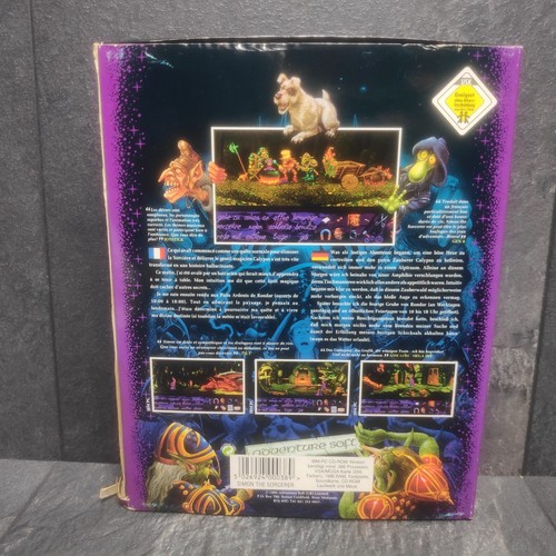 Simon The Sorcerer 1 PC Big Box - DOS y Windows 95 versión 1993 Adventure Soft - Imagen 8 de 12