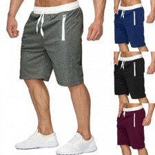Summer Men Casual Shorts Basketball Sport Active Gym Fitness Short Pants Workout