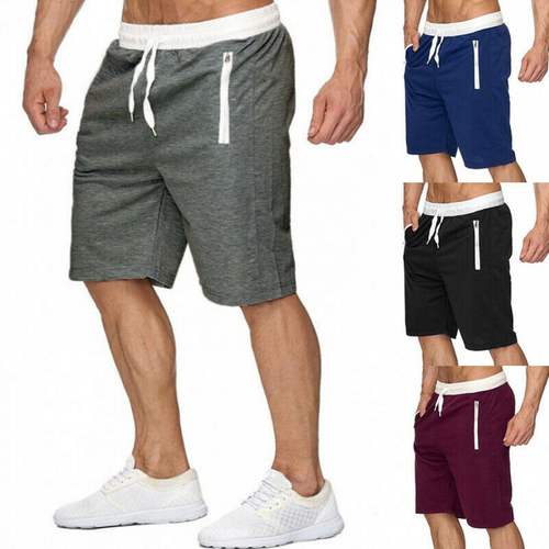 Pantaloncini corti estivi uomo casual basket sport palestra attiva fitness allenamento - Foto 1 di 12
