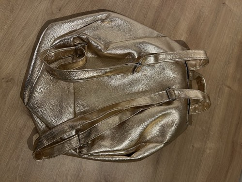 Primark Rose Gold Backpack Medium Size - Picture 2 of 6