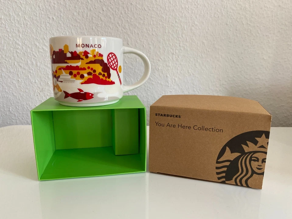 Starbucks Mug/Tasse MONACO You're Here Collection NEU !!