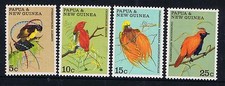 Papua New Guinea 1970 Birds of Paradise  SG 173-76 MNH