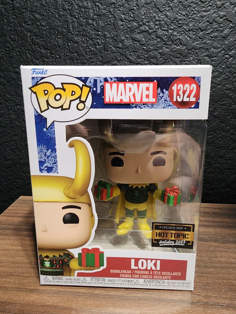 【限定】ファンコ POP! - ロキ Loki Hot Topic 限定商品 Funko Marvel Pop! Loki Vinyl Bobble-Head Hot Topic Exclusive