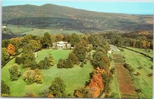 Monticello - Home of Thomas Jefferson - aerial air view Charlottesville VA